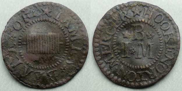 Hook Norton, James Beale farthing token